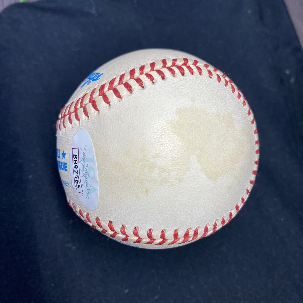 Joe DiMaggio .325 BA Signed Baseball JSA LOA