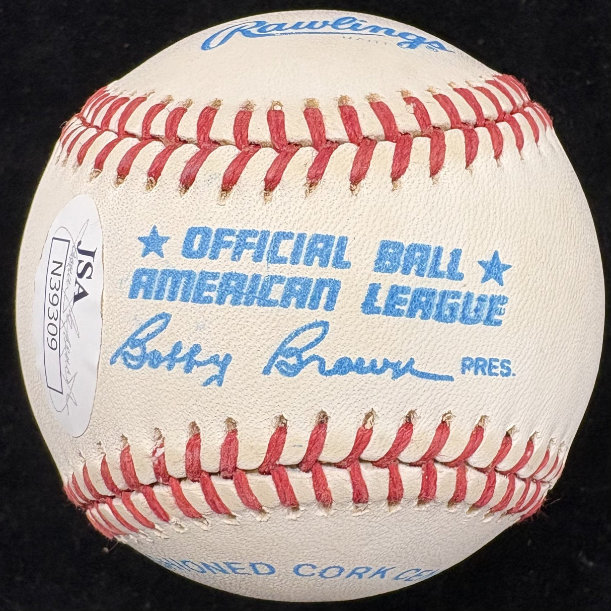 Gale Sayers HOF 1977 Signed Baseball JSA