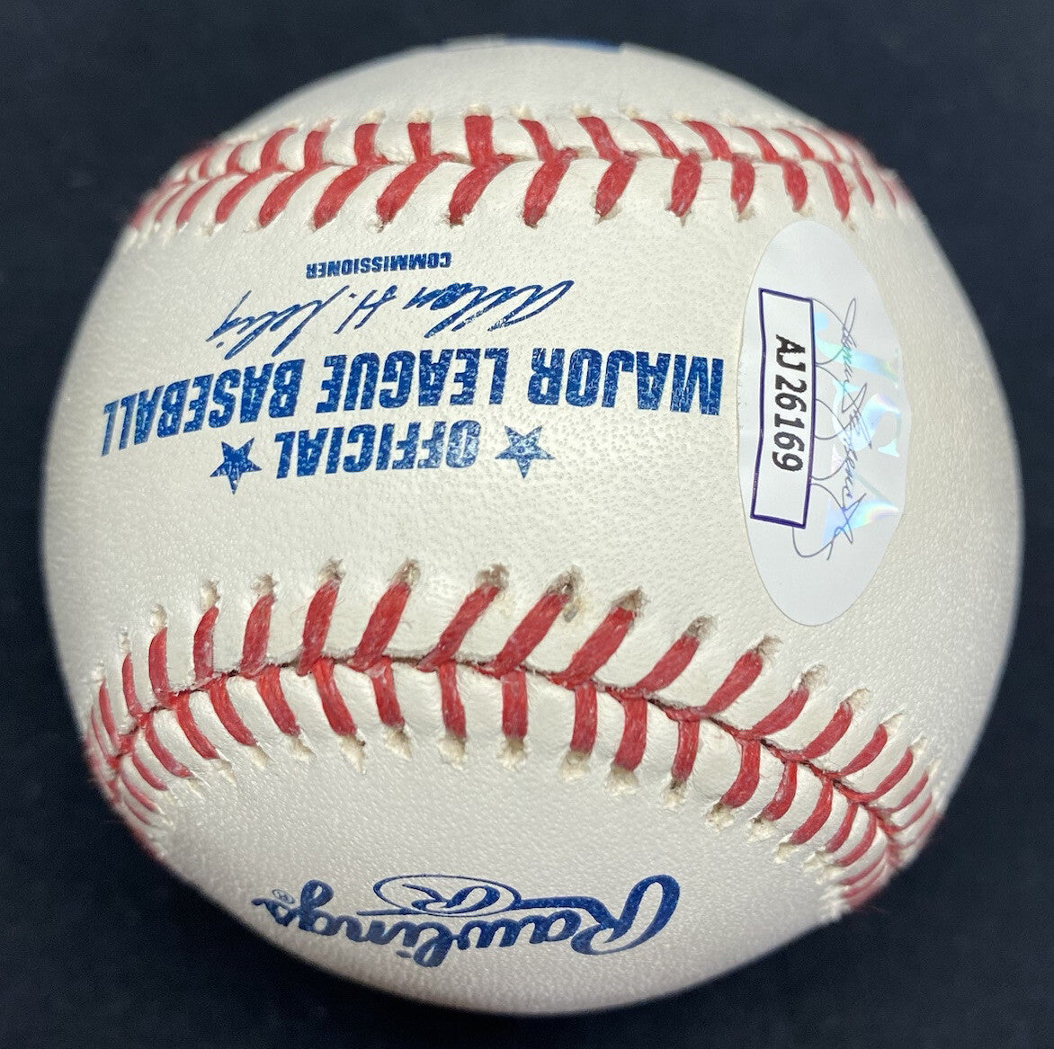 Manny Machado Minor League Signature Signed Baseball JSA