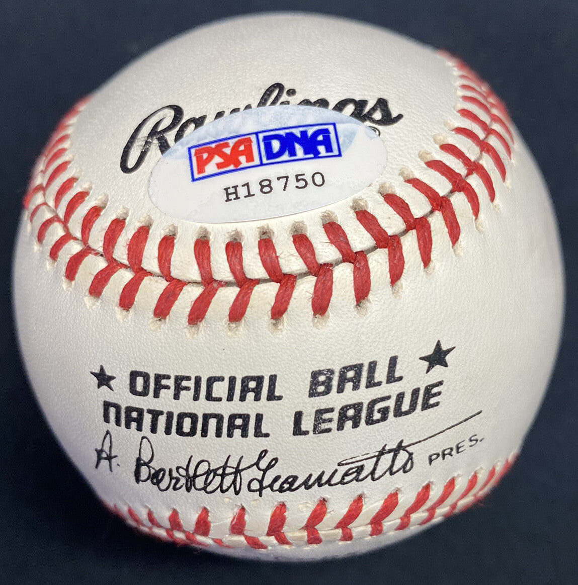 Bill Terry .401 Signed Baseball PSA/DNA