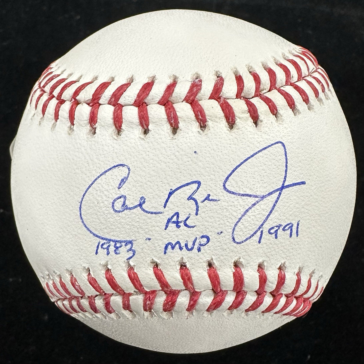 Cal Ripken Jr. 1983 1991 AL MVP Signed Baseball MLB Holo Fanatics