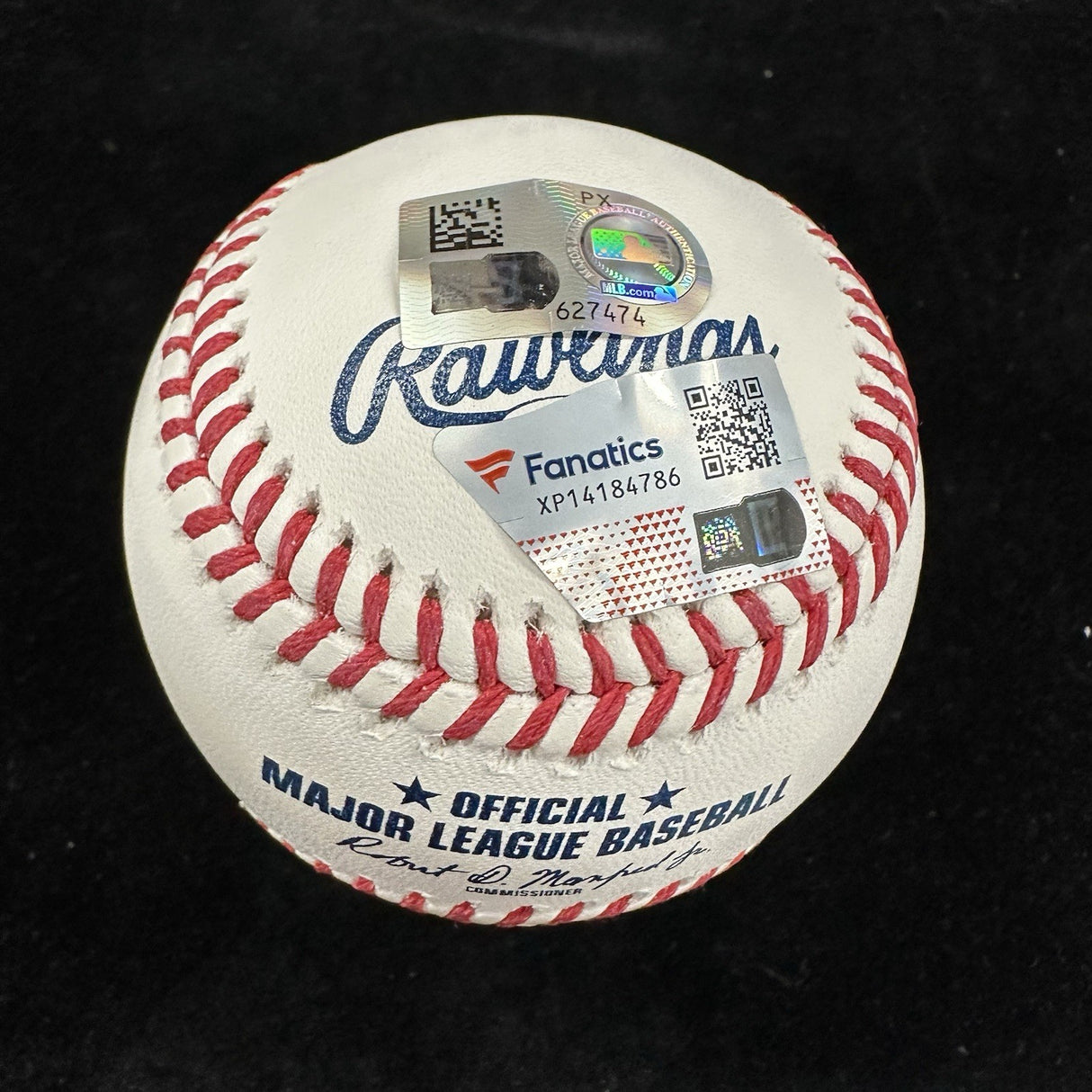 Pete Crow-Armstrong Signed Baseball MLB Holo Fanatics Holo