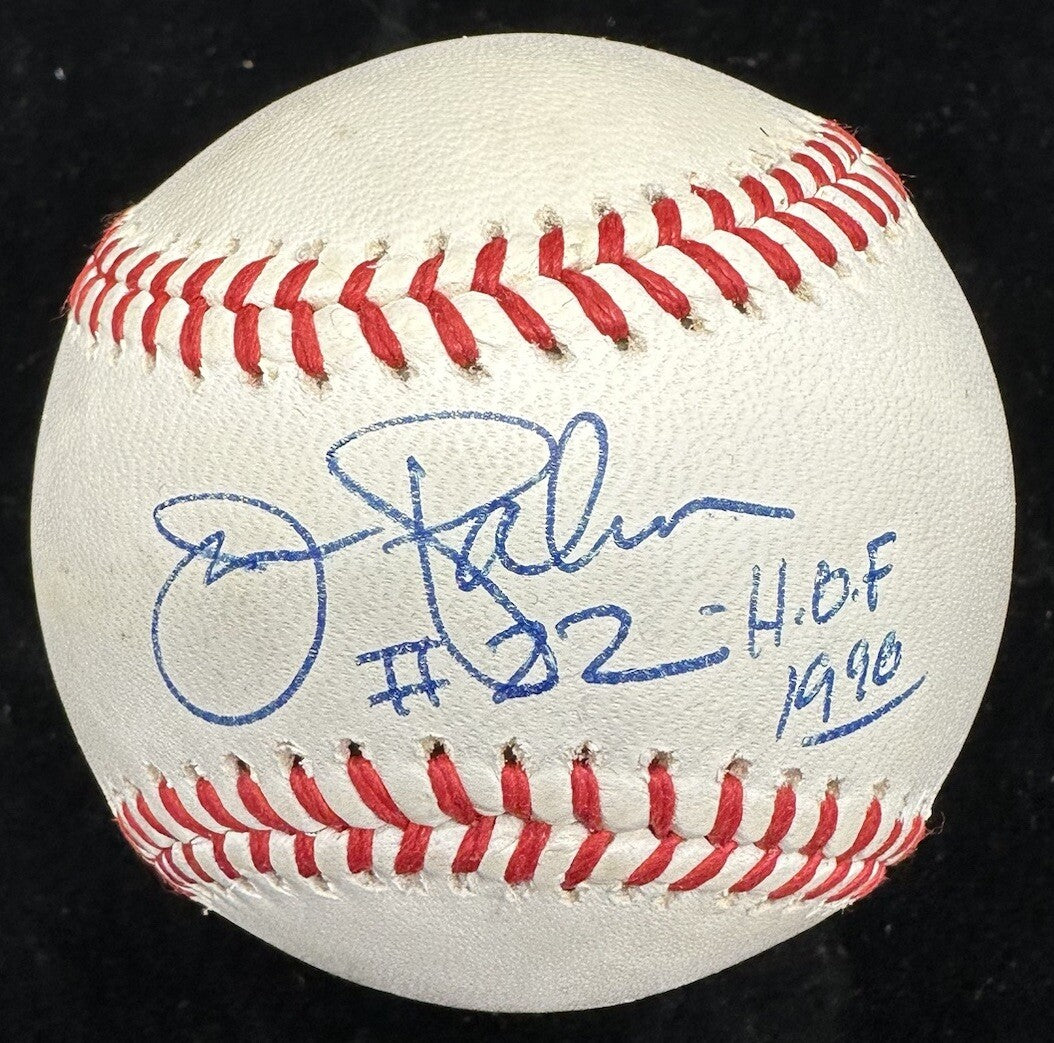 Jim Palmer #22 HOF 90 Signed Baseball JSA