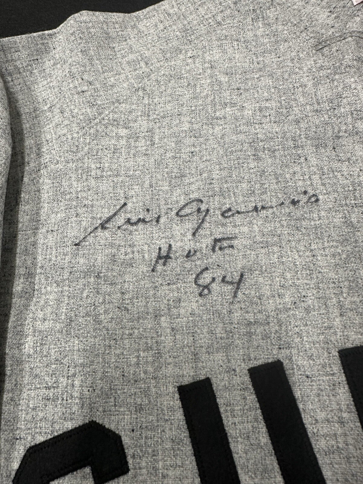 Luis Aparicio HOF 84 Signed White Sox Mitchell Ness Jersey JSA