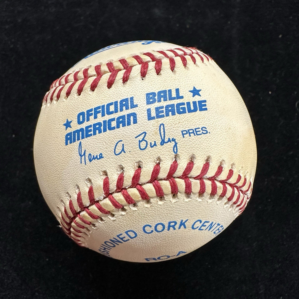 Joe DiMaggio 1537 RBI Signed Baseball JSA LOA