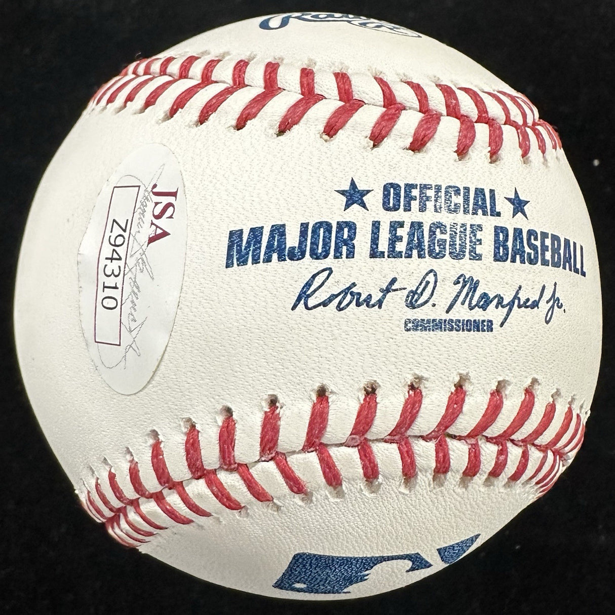 Hammerin’ Hank Aaron Signed Baseball JSA LOA