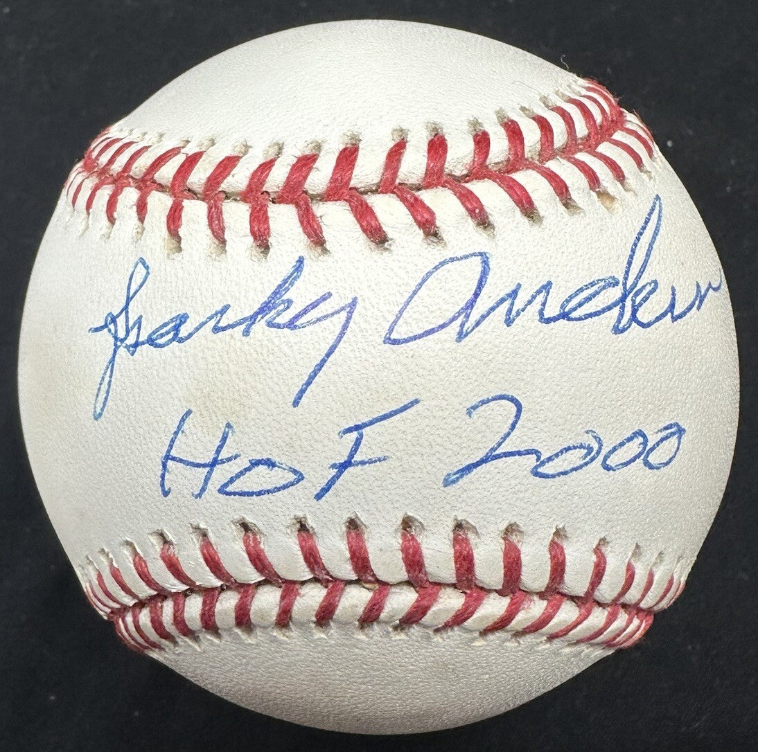 Sparky Anderson HOF 2000 Signed Baseball JSA