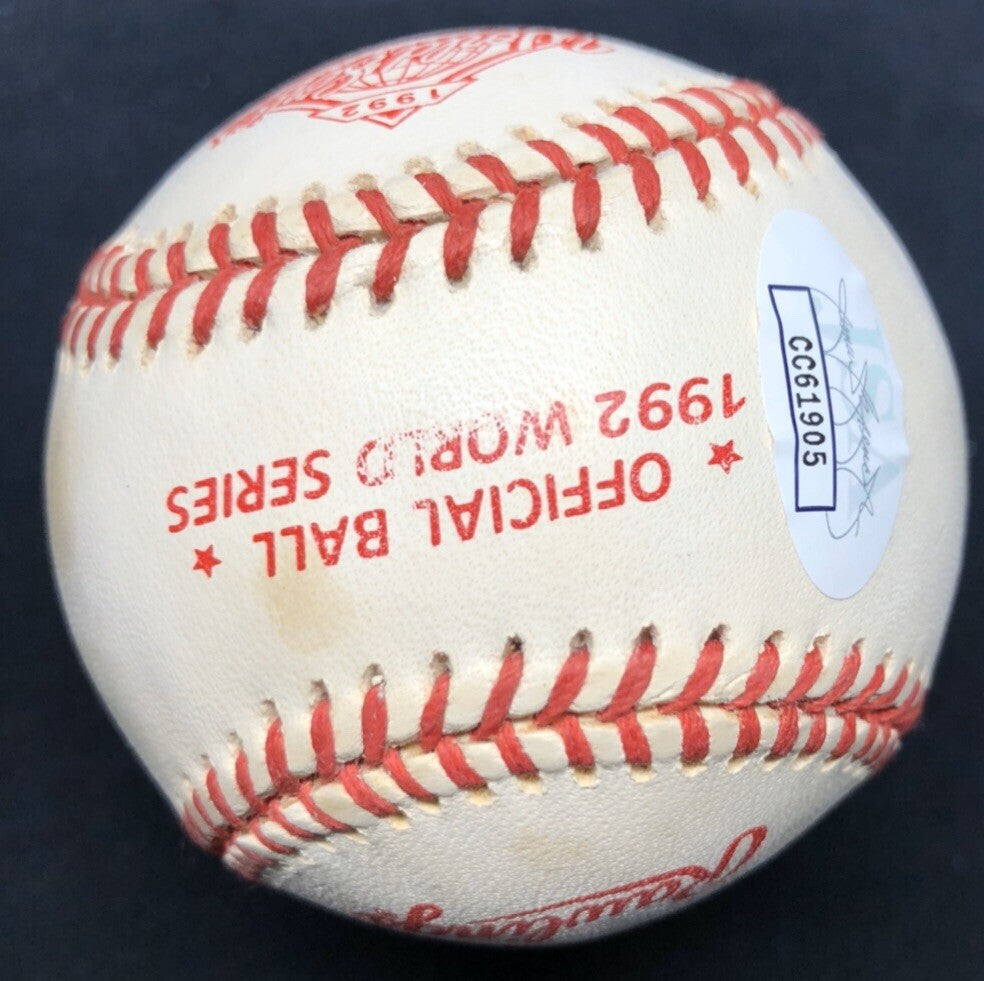 Robin R. Yount 3,142 Signed Baseball JSA Full Name