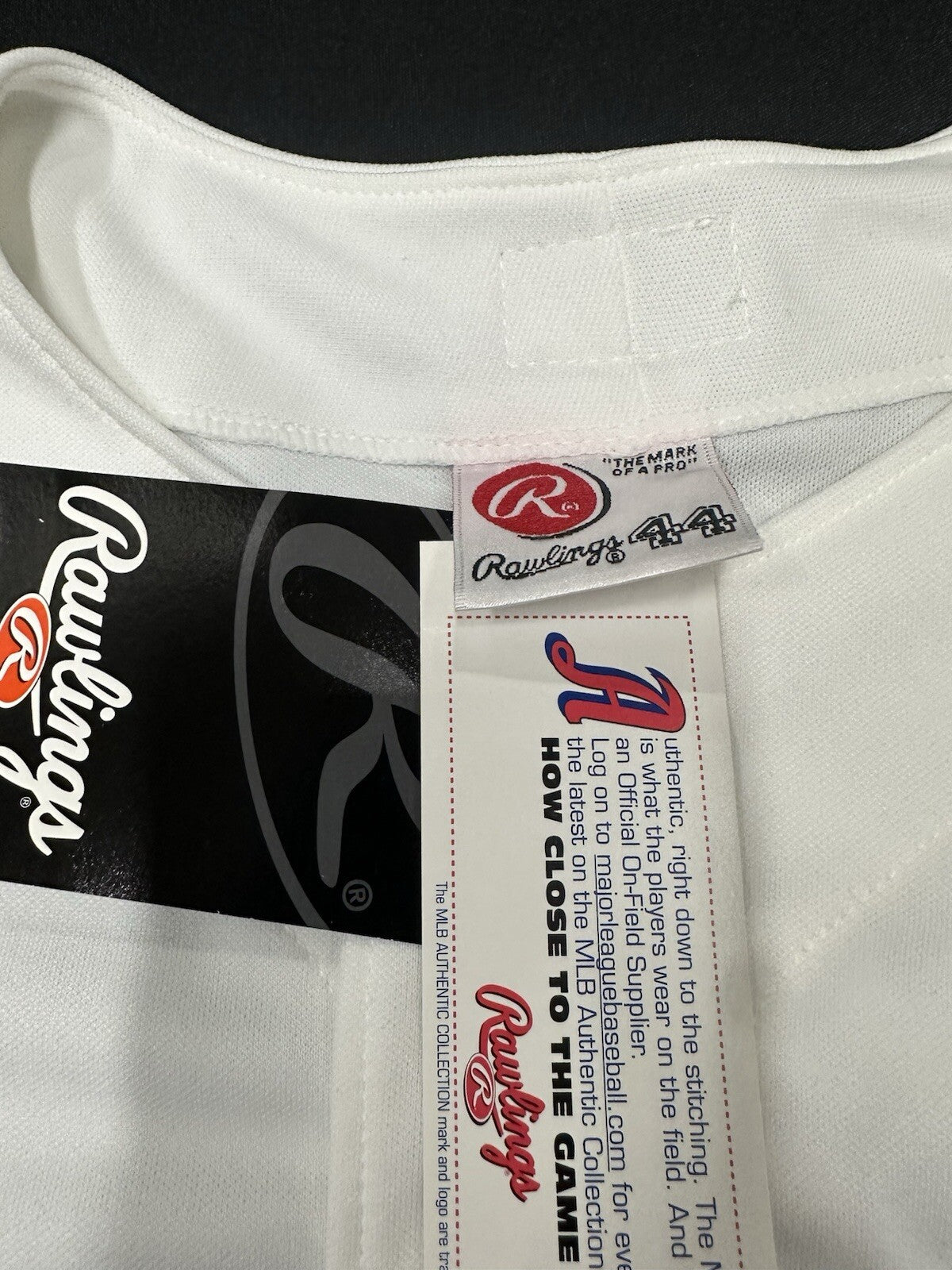 Bill Mazeroski Signed Authentic Rawlings Pirates Jersey JSA