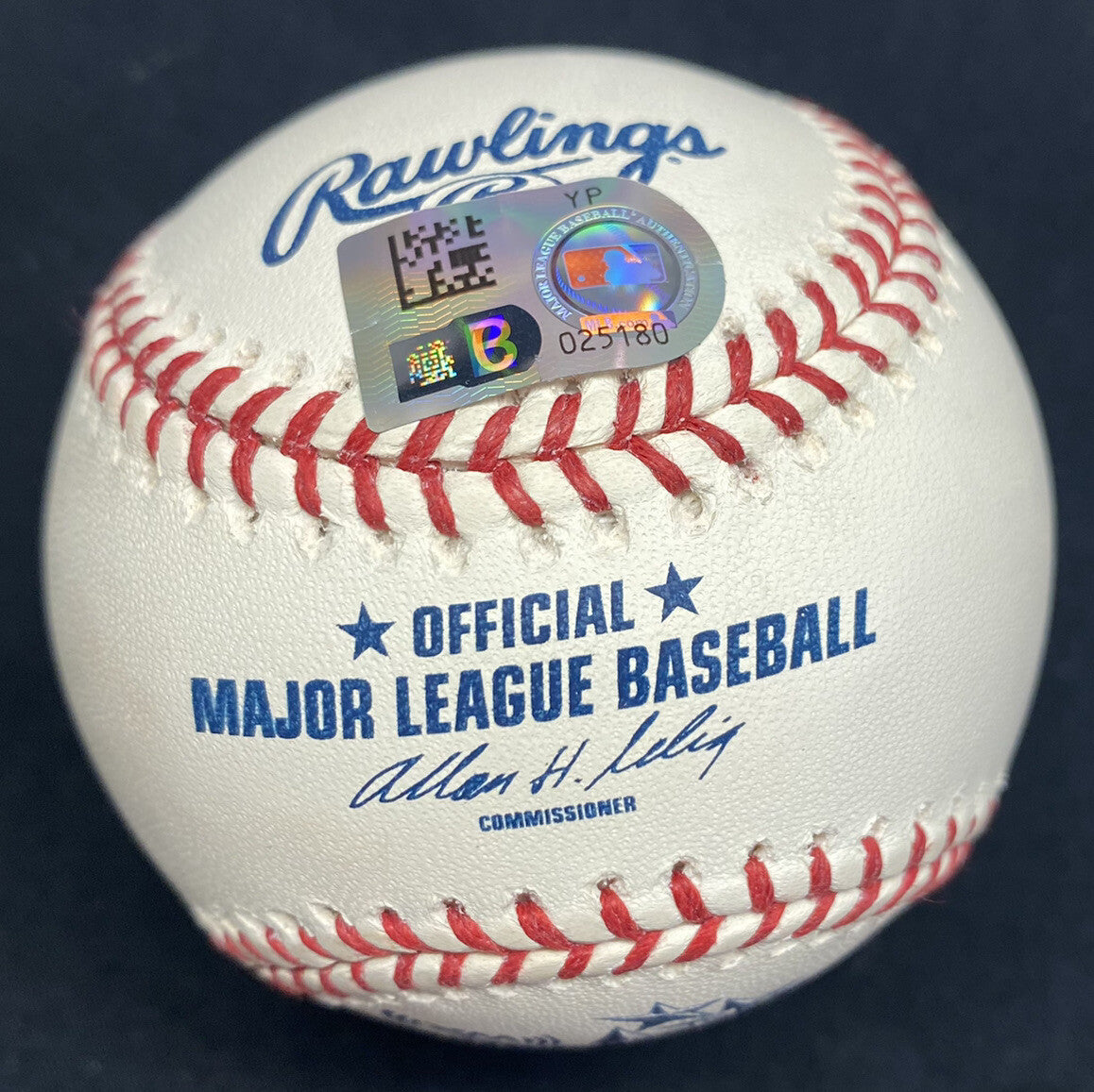 Mike Trout 1st Game At Angel Stadium Signed 2010 Future’s Game Baseball MLB Holo