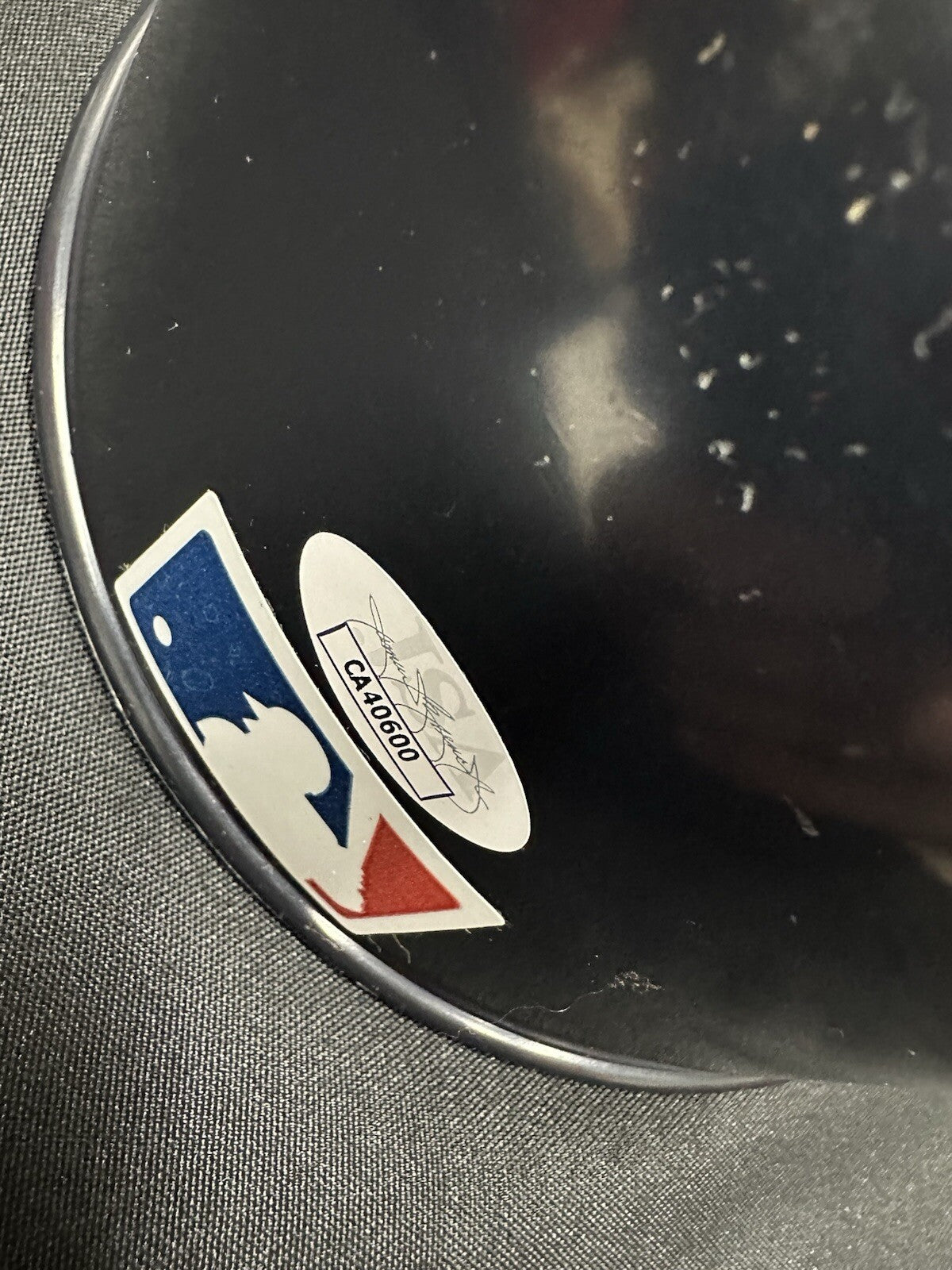 Reggie Jackson 563 HR Signed Authentic Yankees Batting Helmet JSA