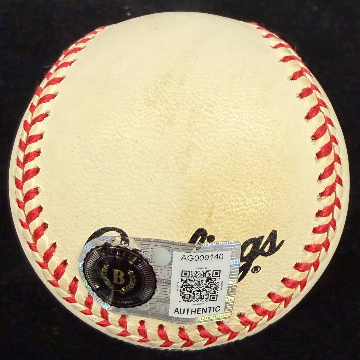 Vin Scully Signed Baseball Beckett Hologram