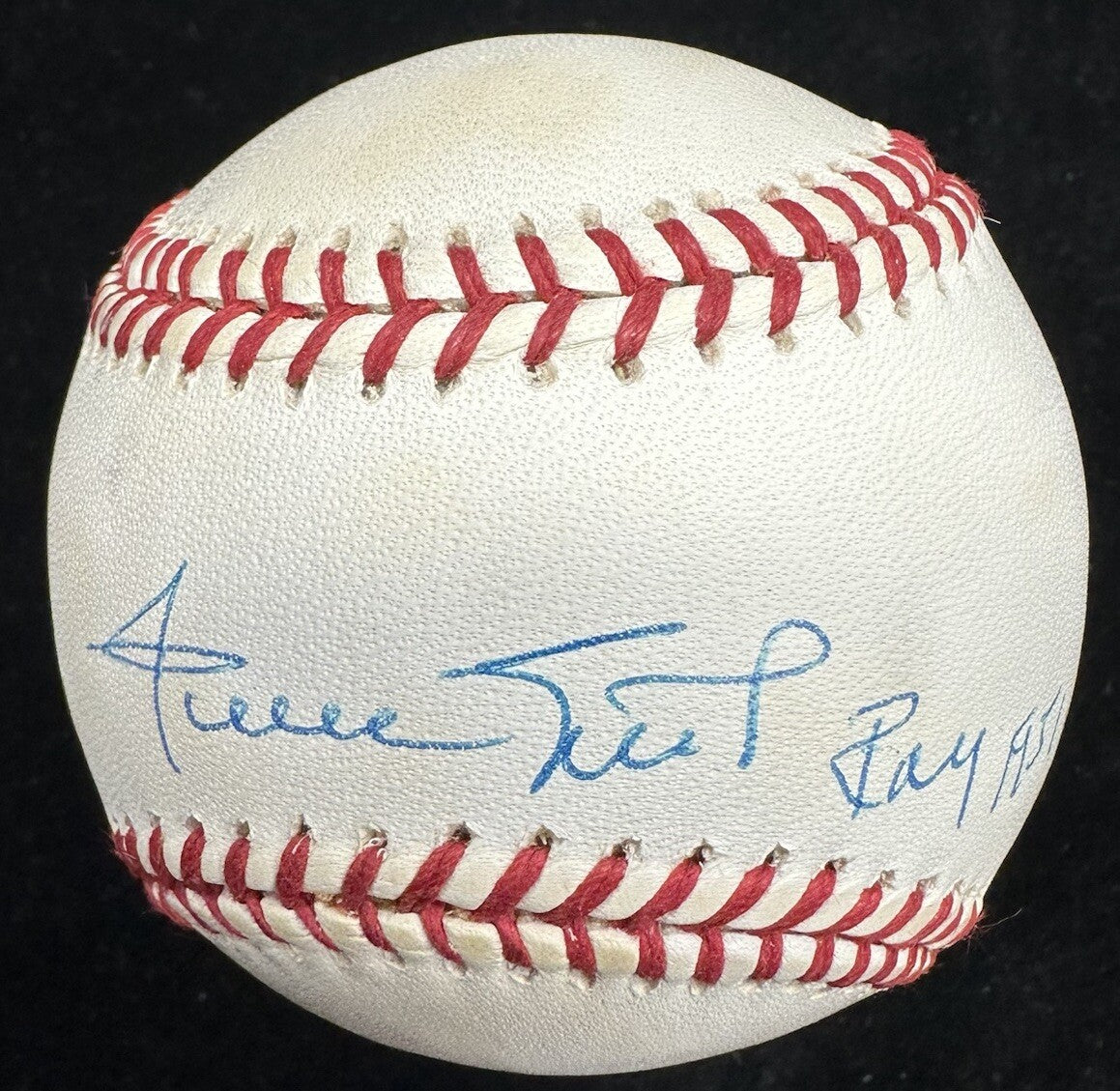 Willie Mays ROY 1951 NL Signed Baseball JSA LOA
