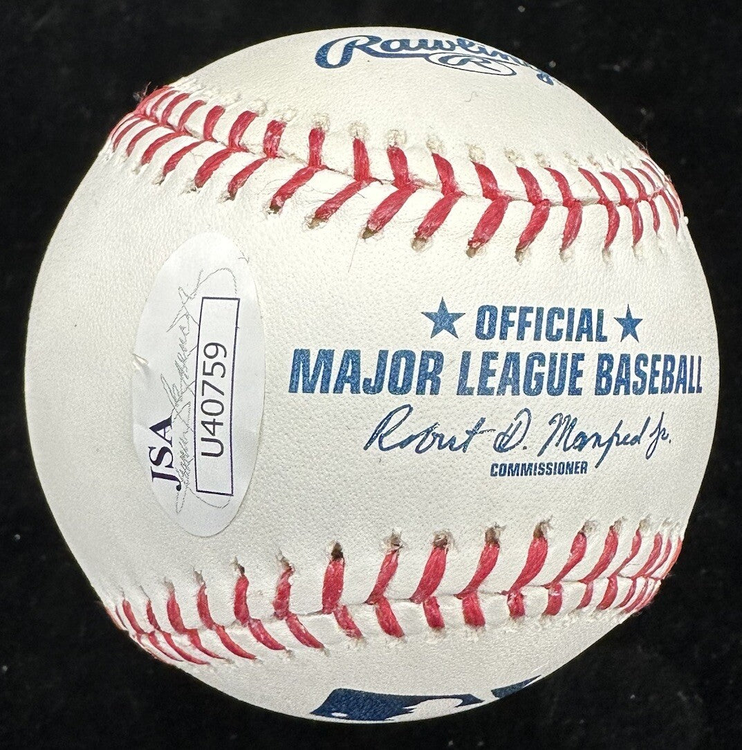 Jeff Bagwell #5 Signed Baseball JSA