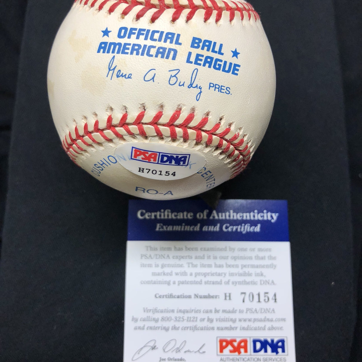 Alfonso Ramon Lopez Al Signed Baseball PSA/DNA HOF