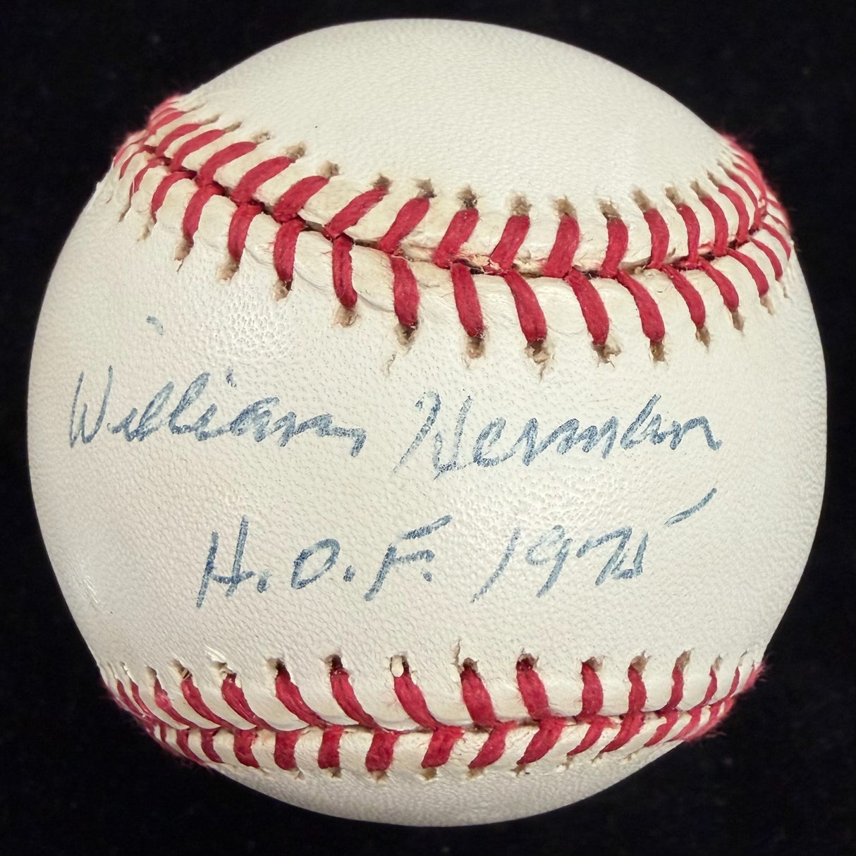 William (Billy) Herman HOF 1975 Signed Baseball JSA