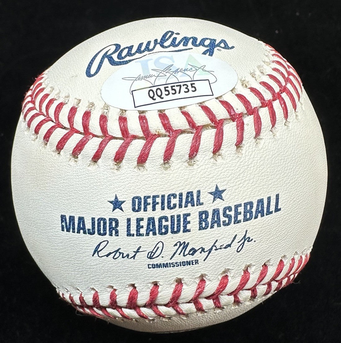 Roger Clemens Rocket Signed Blue Jays Anniversary Logo Baseball JSA