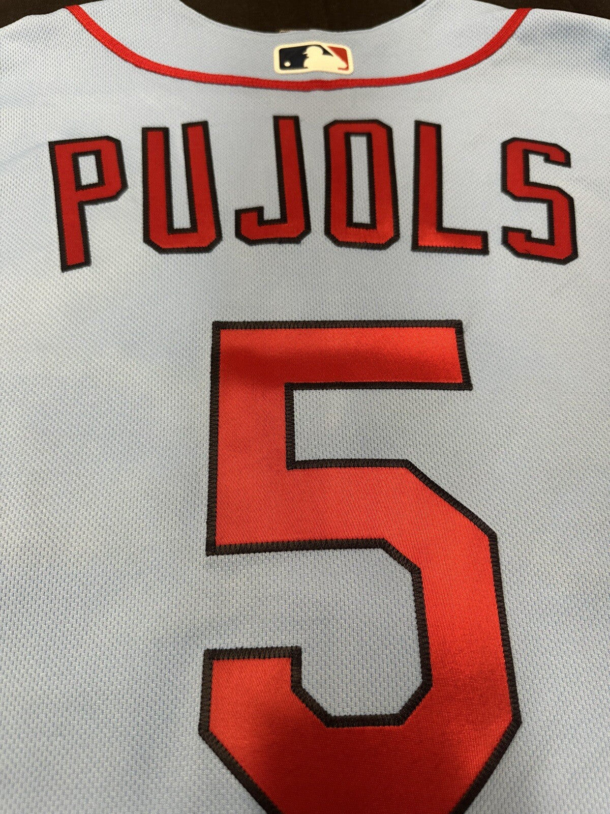 Albert Pujols Authentic St. Louis Cardinals Nike Flex Base Blue Alternate Jersey