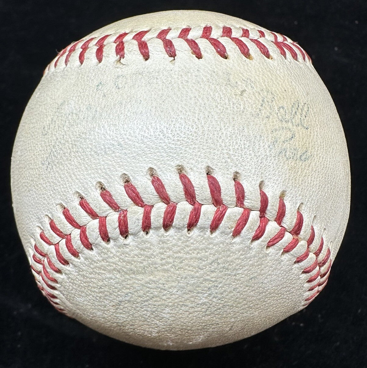 Jackie Robinson Single-Signed Harridge OAL Baseball Beckett LOA