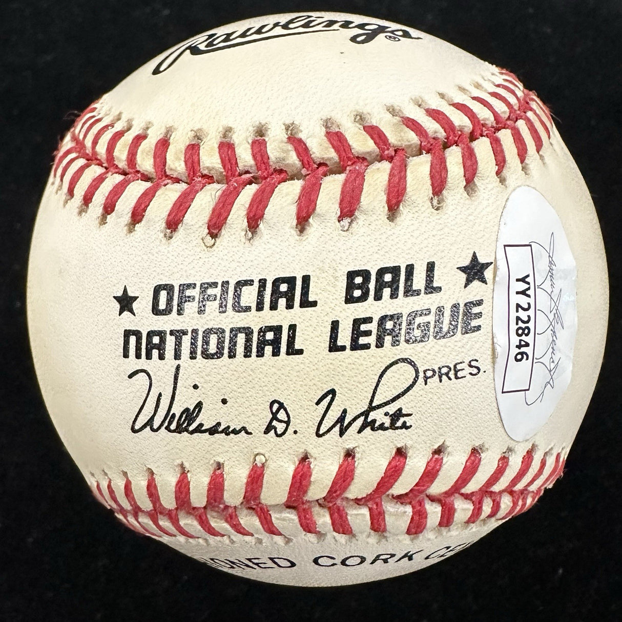 Pee Wee Reese HOF 84 Signed Baseball JSA