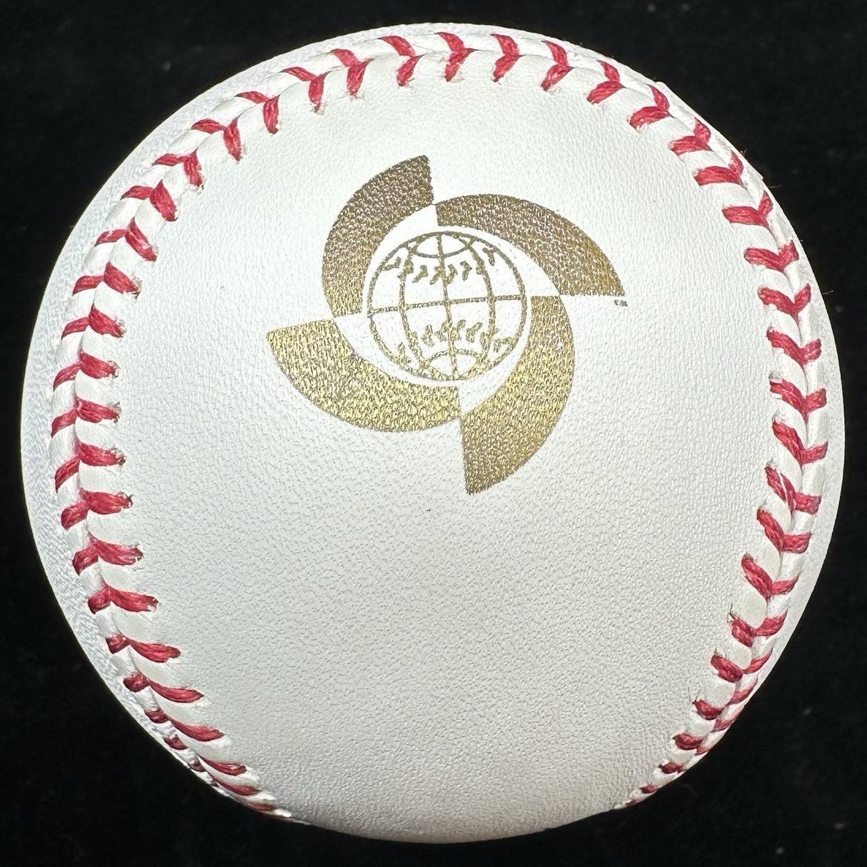 Yadier Molina TPR Signed 2006 WBC Logo Baseball JSA