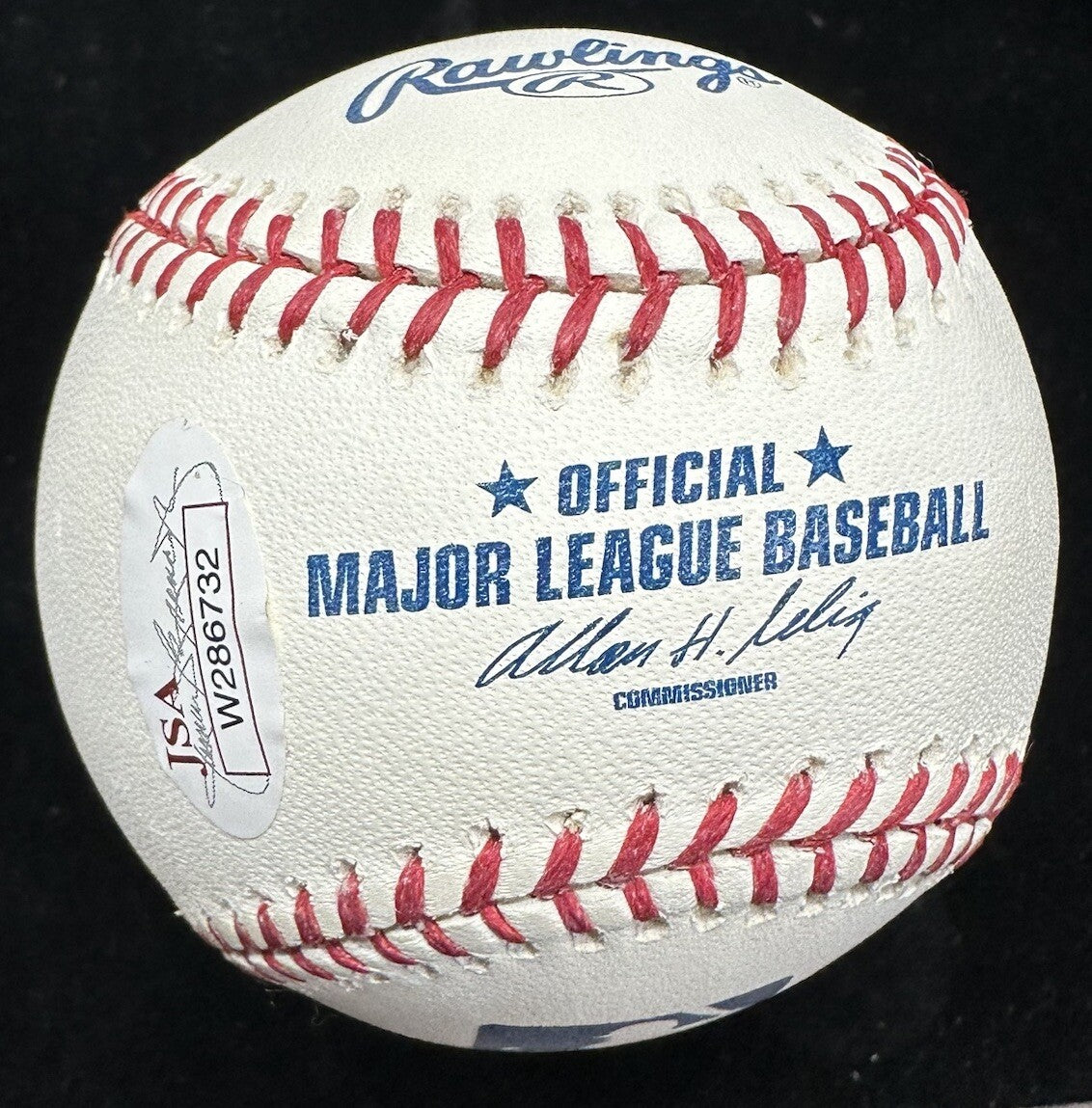 Rollie Fingers 81 AL CY MVP Signed Baseball JSA