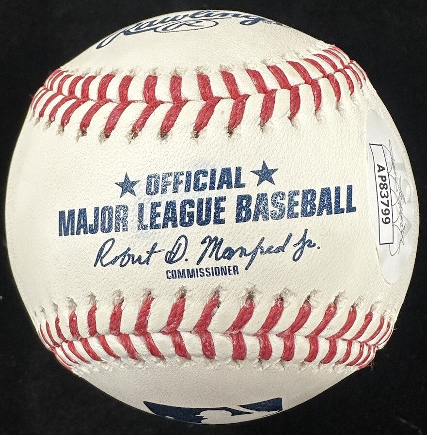 Joe Torre Godfather Nickname Signed Baseball JSA