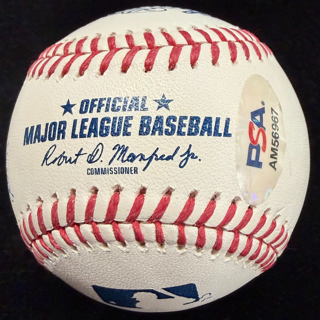 Jim Leyland Full Name HOF 24 Signed Stat Baseball Beckett Witness Holo PSA
