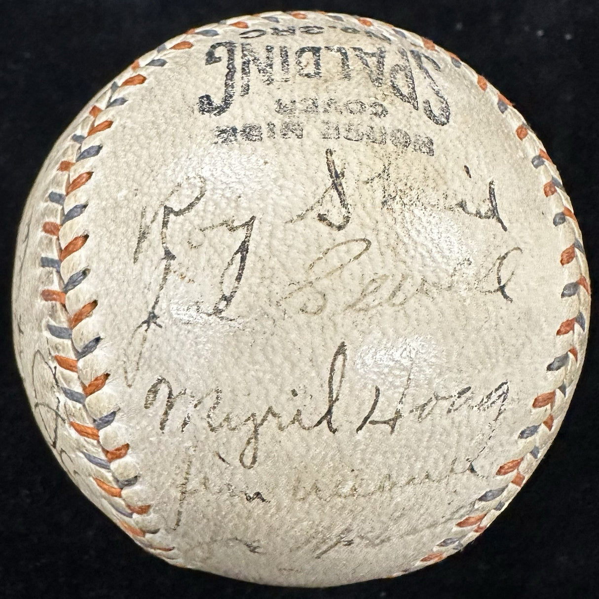 Babe Ruth Lou Gehrig 1931 New York Yankees Team Signed Baseball PSA/DNA LOA