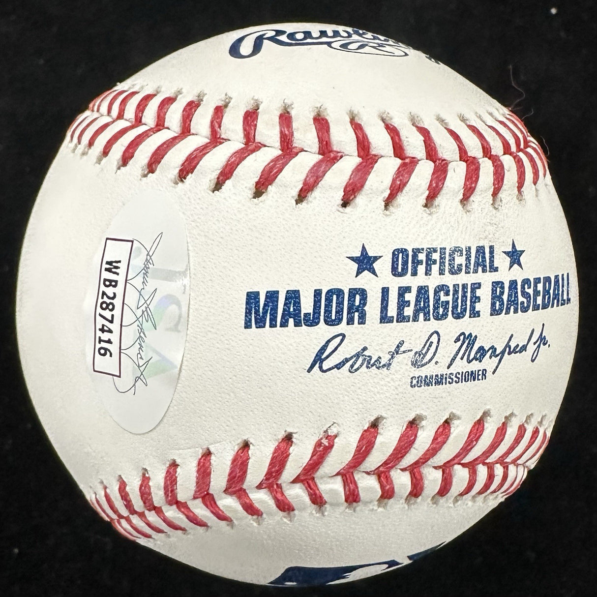 Rickey Henderson Signed Baseball JSA Witness