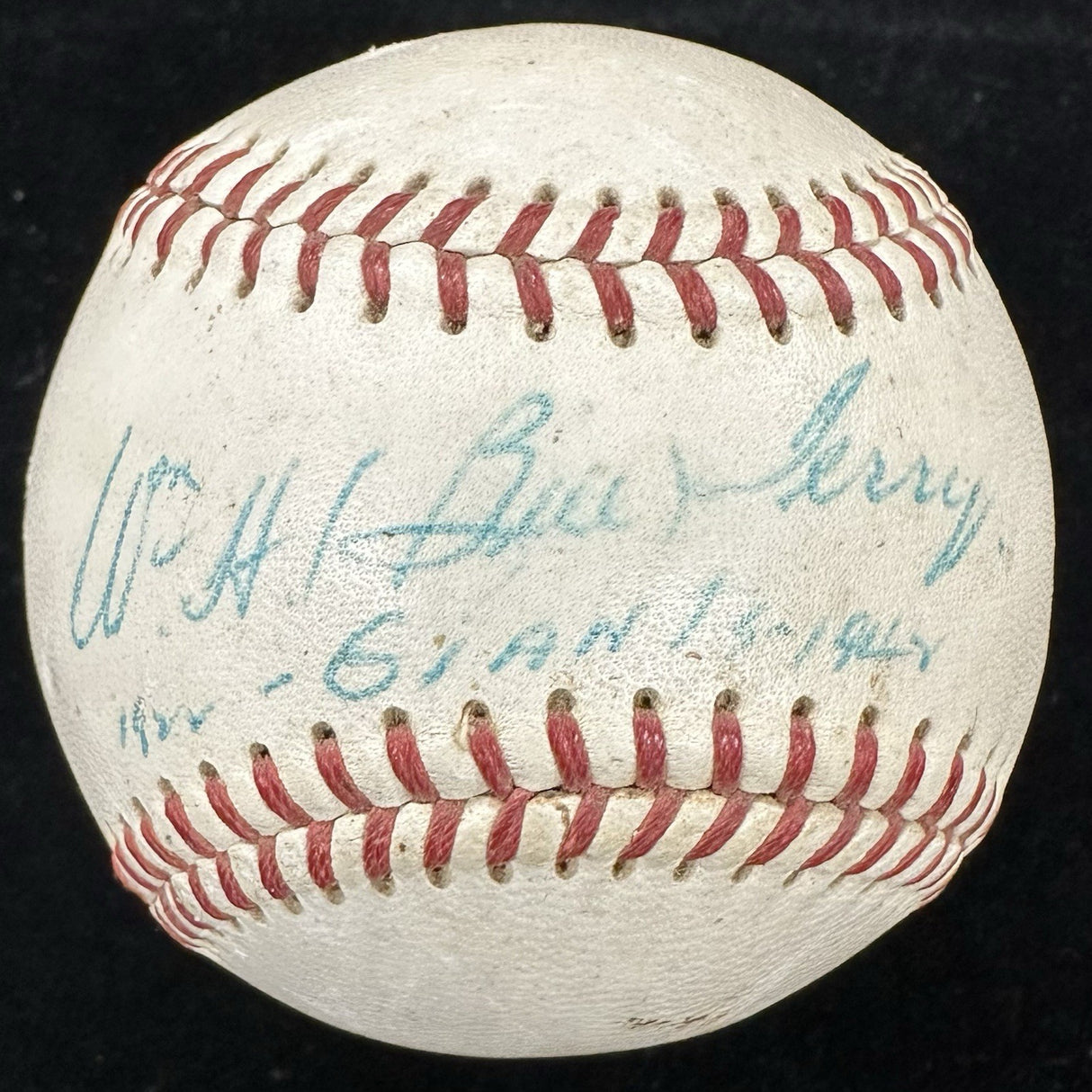 Bill Terry New York Giants Signed Baseball PSA/DNA LOA