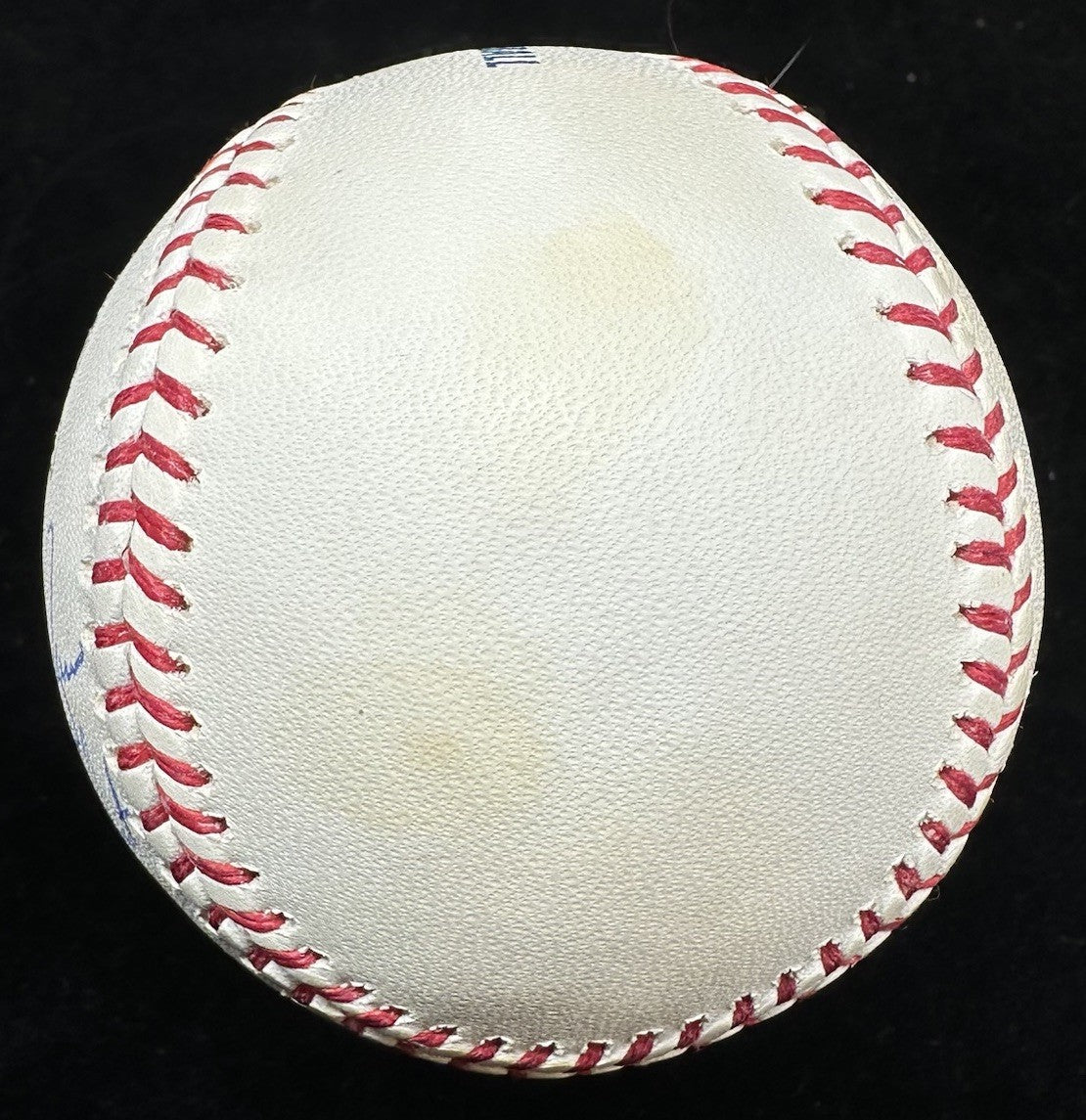 Nolan Ryan MLB Debut Signed Shea Stadium Logo Baseball Ryan Foundation Holo