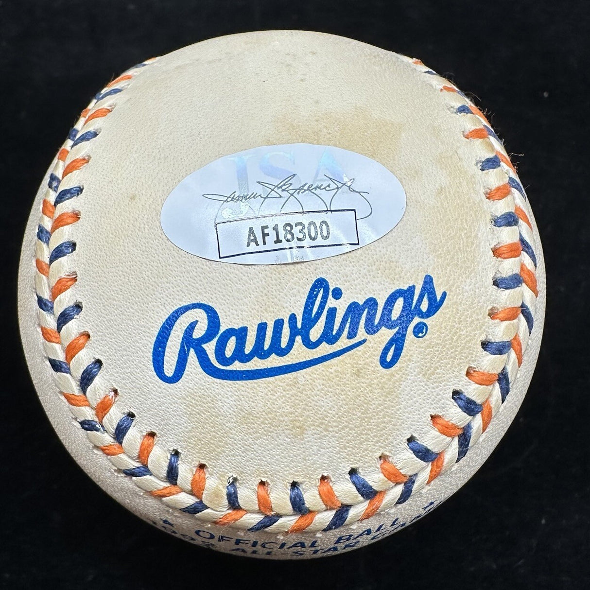 Tony Gwynn Signed 1992 All Star Game Logo Baseball JSA