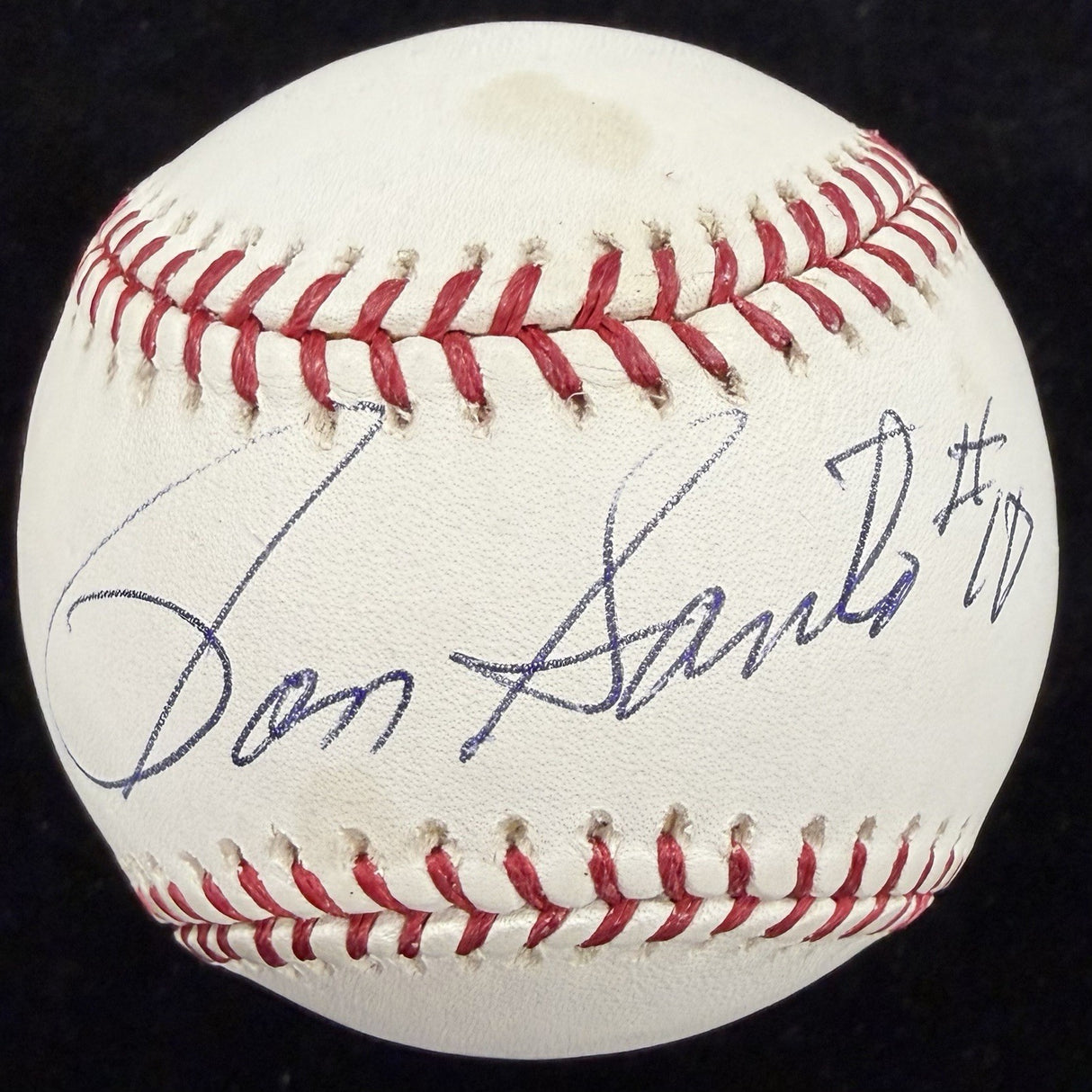 Ron Santo #10 Signed Baseball PSA/DNA