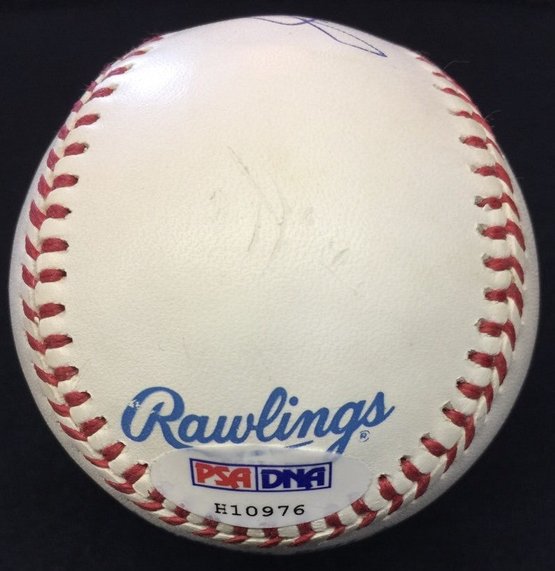 Johnny "Big Cat" Mize HOF 81 Signed Baseball PSA/DNA Yankees