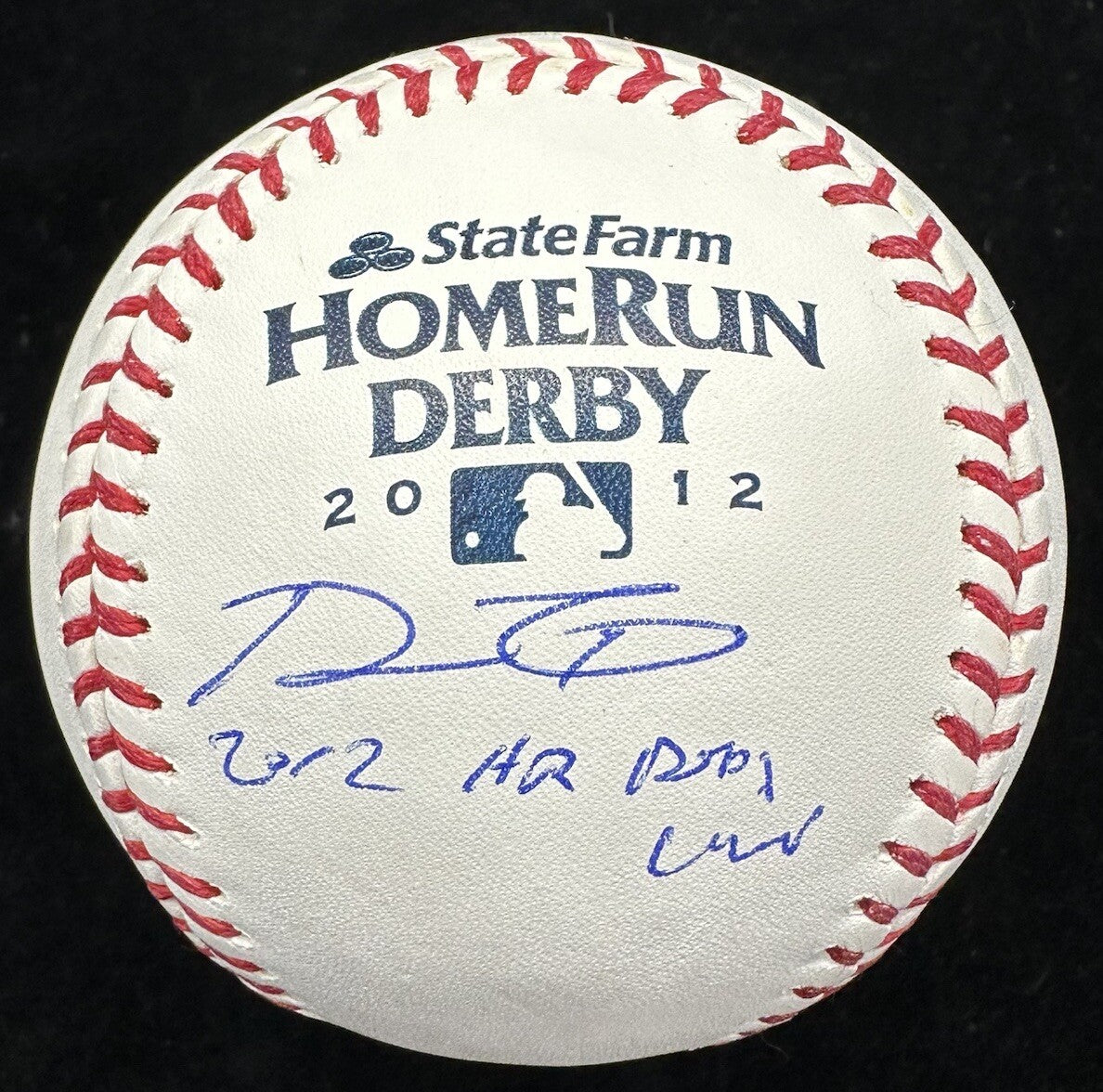 Prince Fielder 2012 Home Run Derby Champ Signed 2012 HR Derby Baseball Tristar