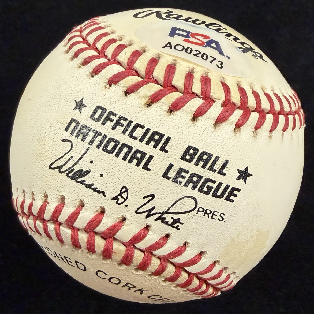 Sadaharu Oh 868 HR Signed Baseball PSA/DNA