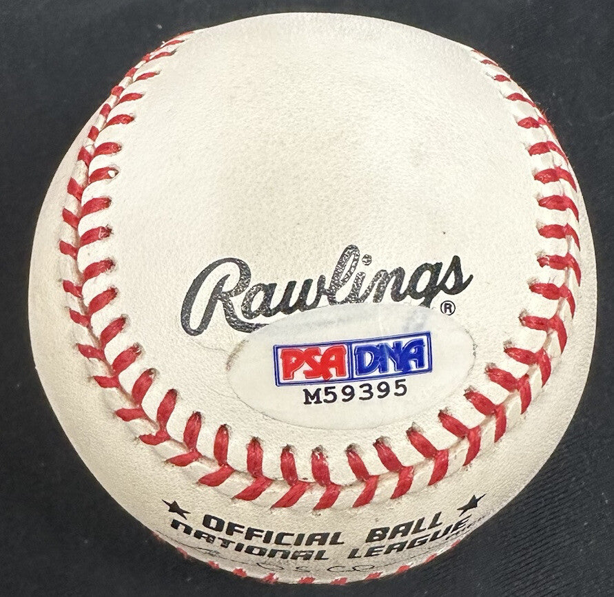 Stan Musial 1949 Runs Signed Baseball PSA/DNA