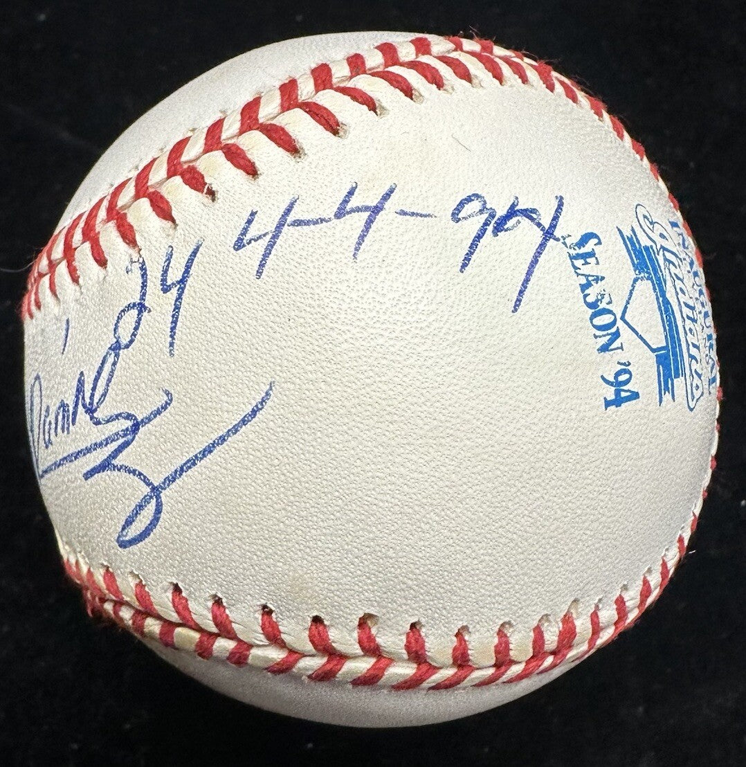 Manny Ramirez Rookie Auto Signed Baseball JSA