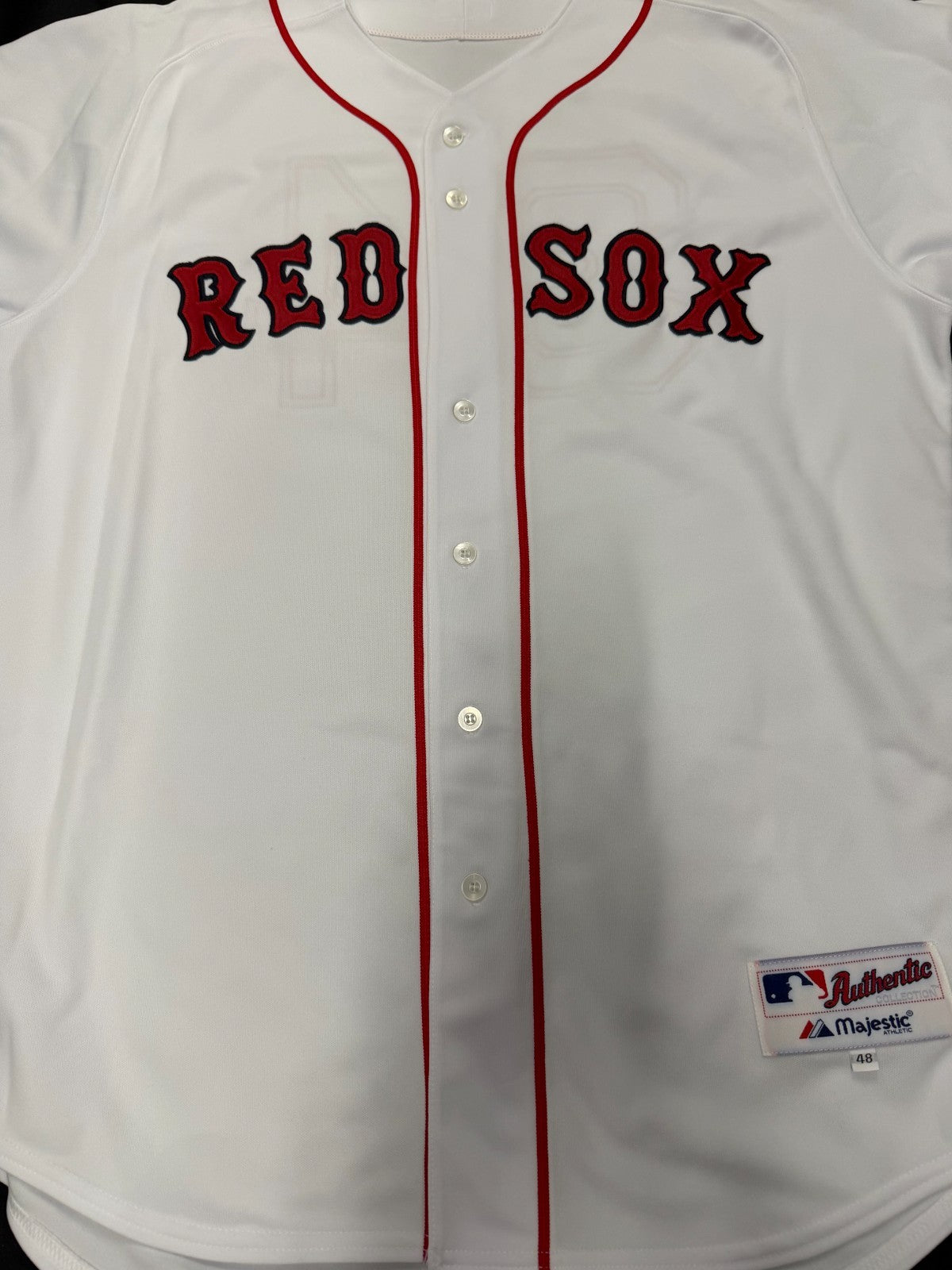 David Ortiz Signed Authentic Red Sox Majestic Jersey New England Picture Co Holo