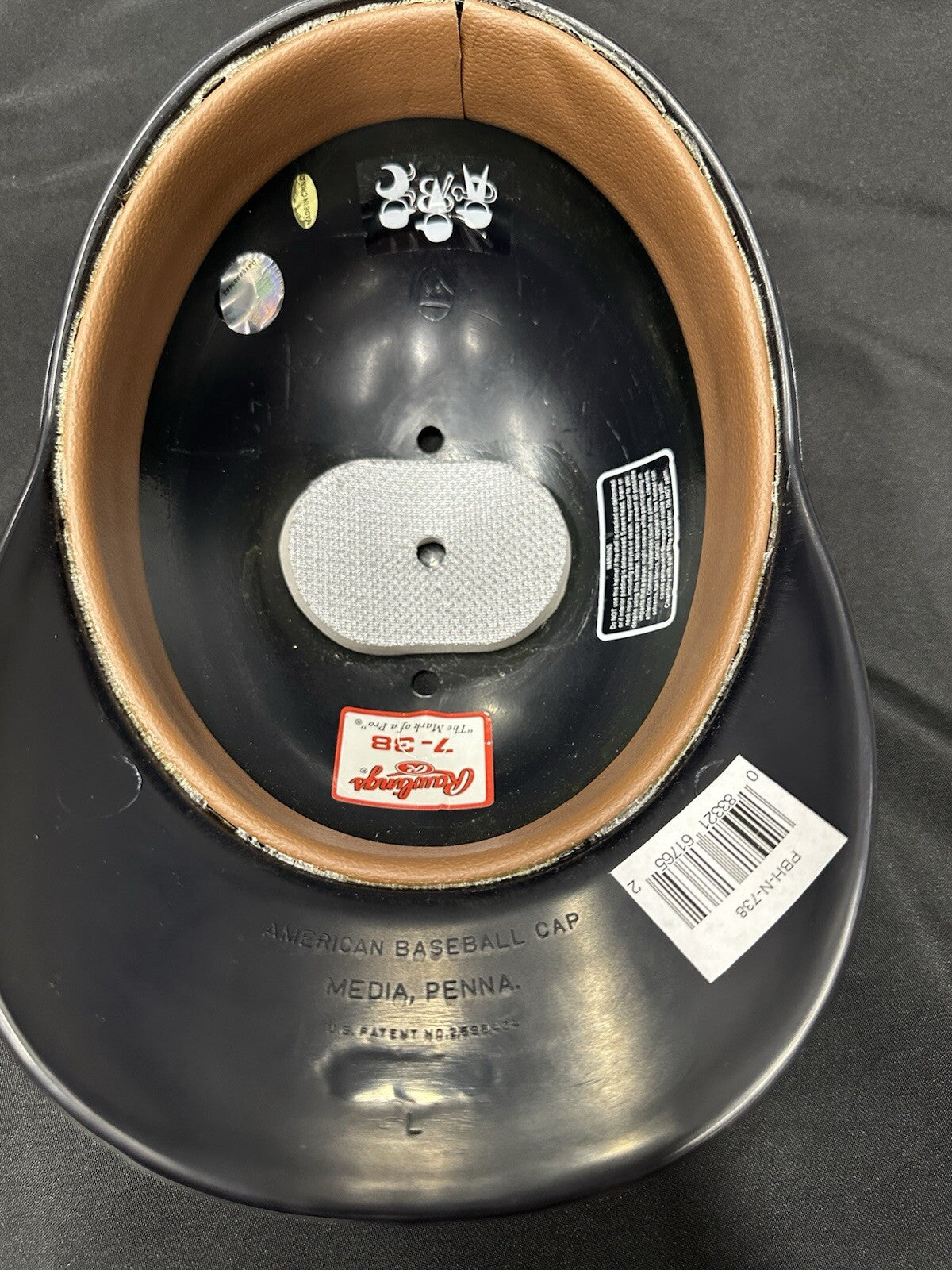 Reggie Jackson 563 HR Signed Authentic Yankees Batting Helmet JSA