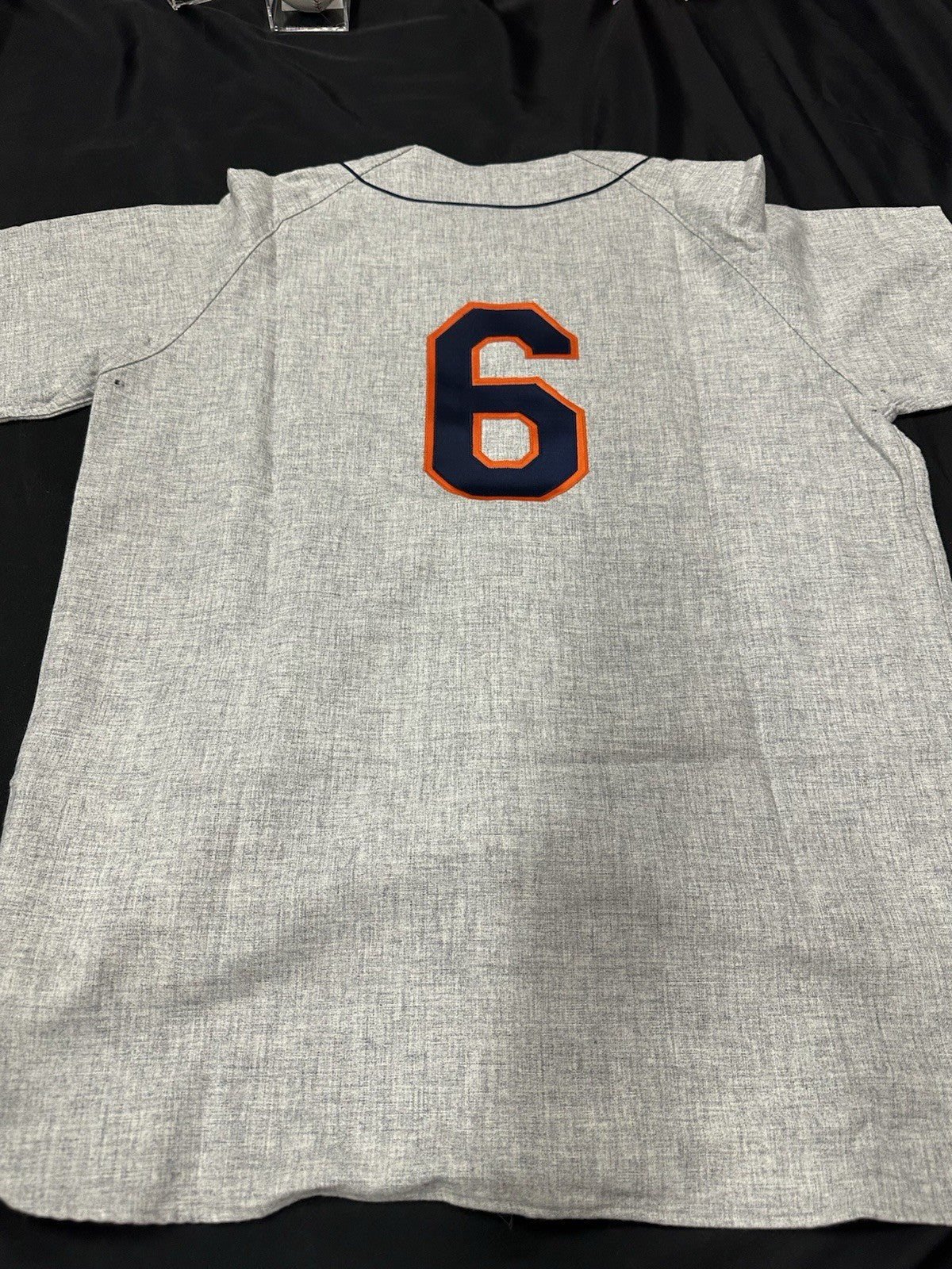 Al Kaline 3007 (Hits) Signed Authentic Tigers Road Mitchell Ness Jersey JSA