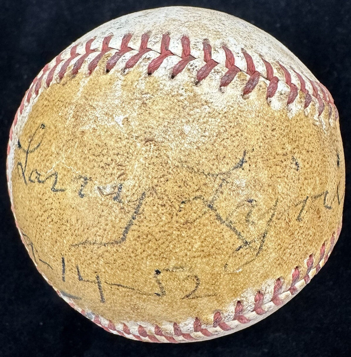Larry “Nap” Lajoie Single Signed Baseball JSA LOA