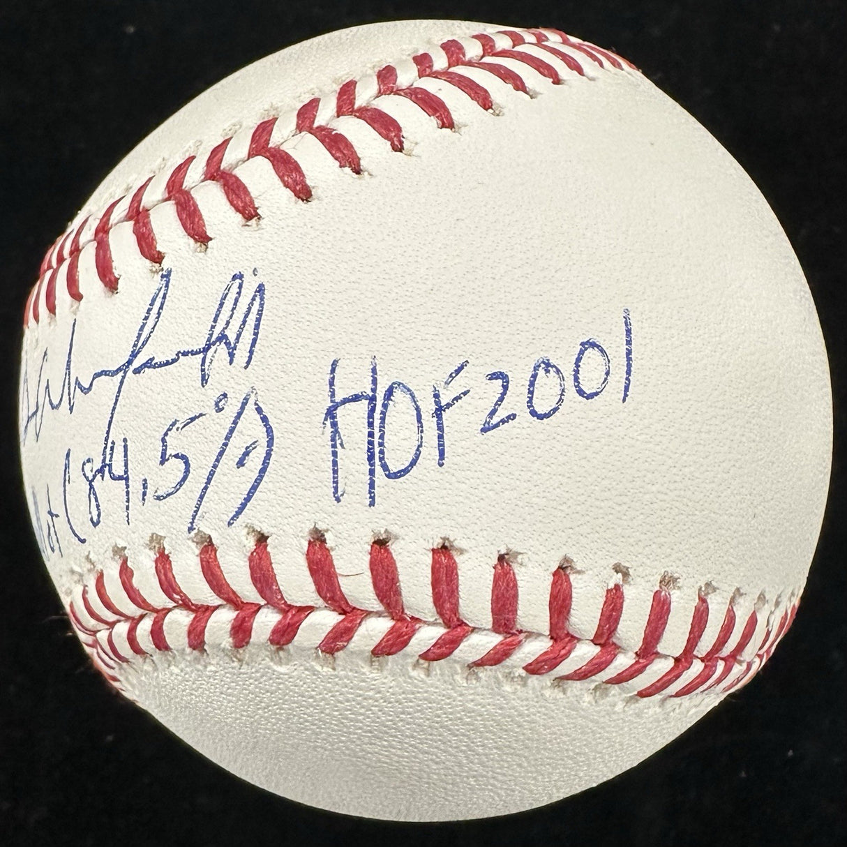 Dave Winfield 1st Ballot HOF 2001 Signed Baseball JSA Witness