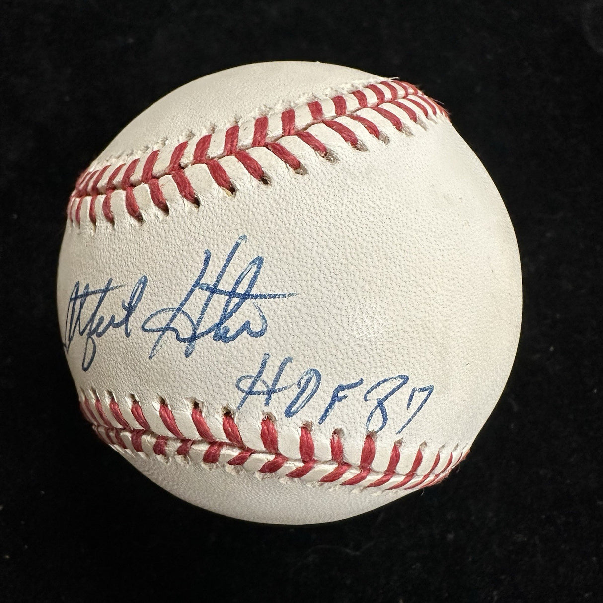 Catfish Hunter HOF 87 Signed Baseball JSA