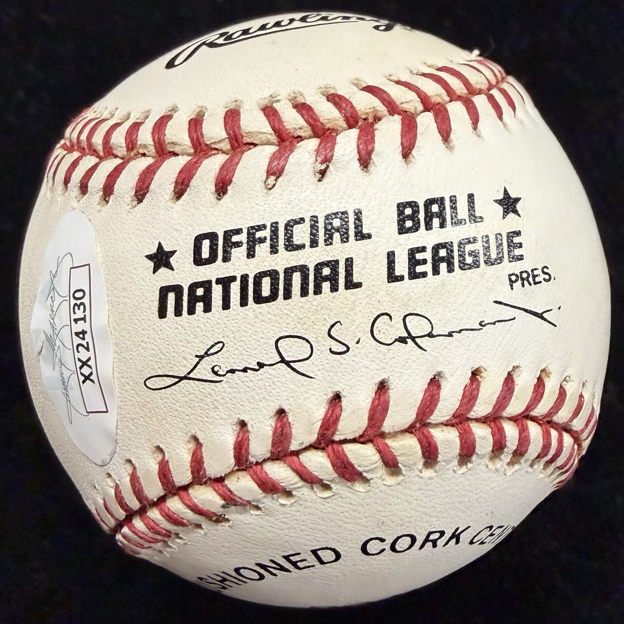 Curt Flood Signed Baseball JSA LOA