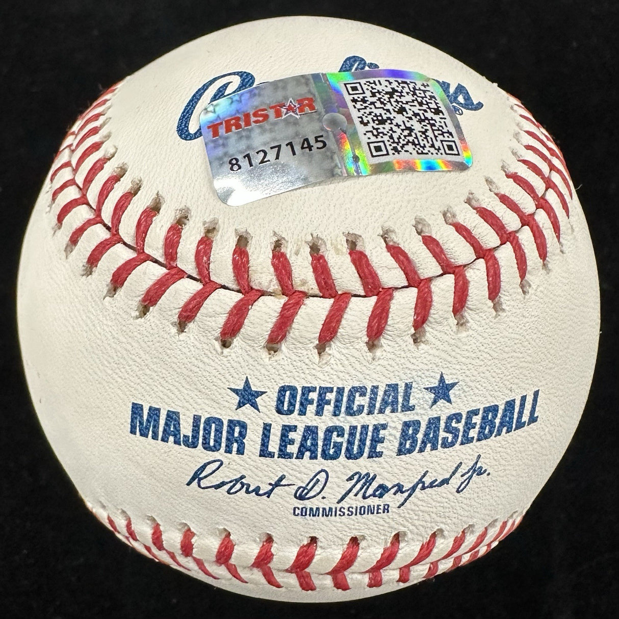 Larry Walker HOF 2020 Signed Baseball Tristar Hologram