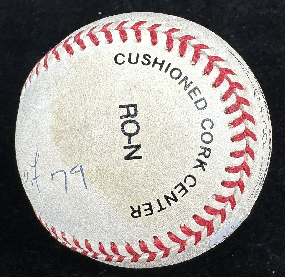 Willie Mays HOF 79 Signed Baseball JSA LOA