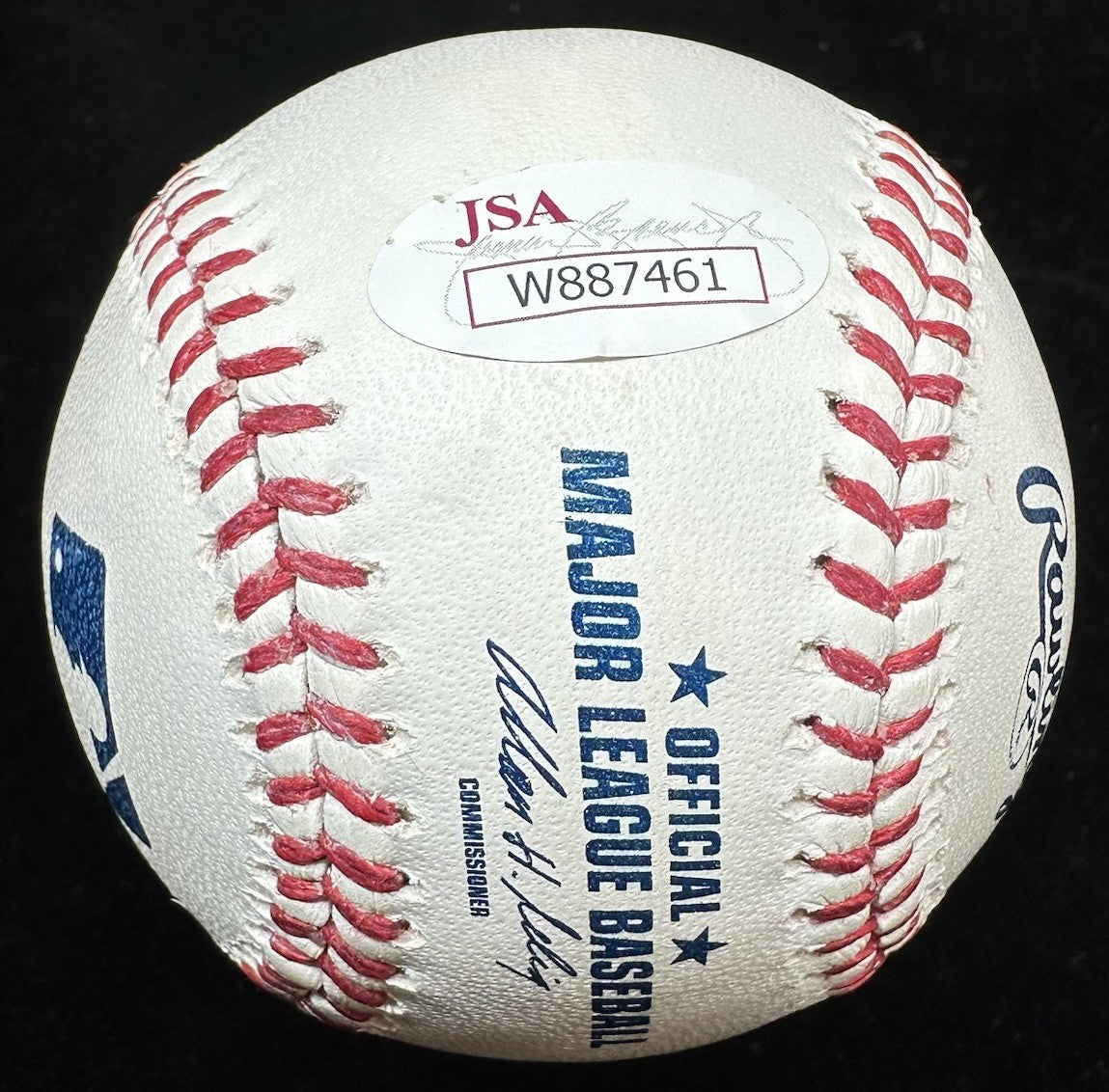 Hank Aaron HOF 82 Signed Baseball JSA Witness