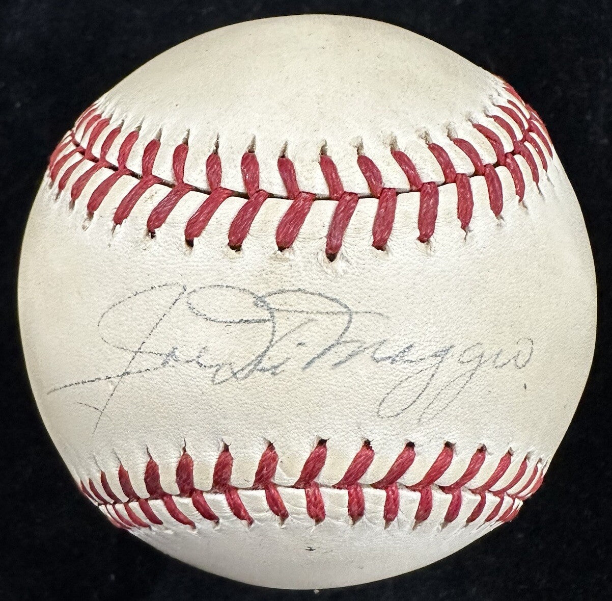 Circa 1941 Joe DiMaggio Single Signed OAL Harridge Baseball PSA/DNA LOA Graded 7